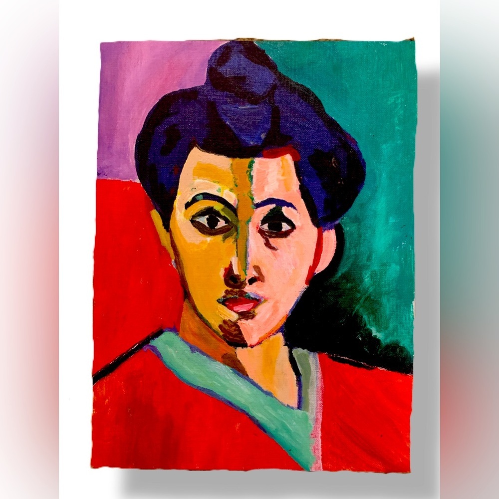 “The Lady on Canvas”